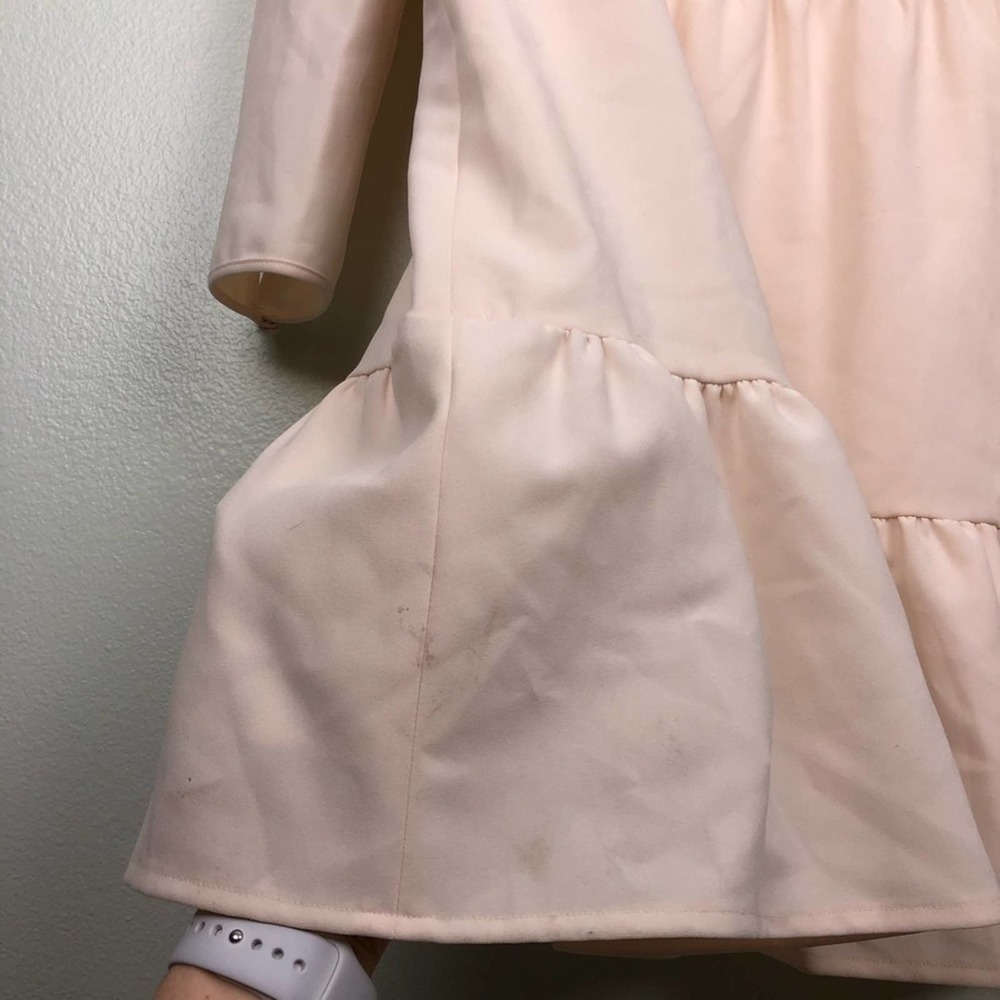 Gal Meets Glam 10 Hayley Ruffle Long Sleeve Dress - Picture 13 of 16